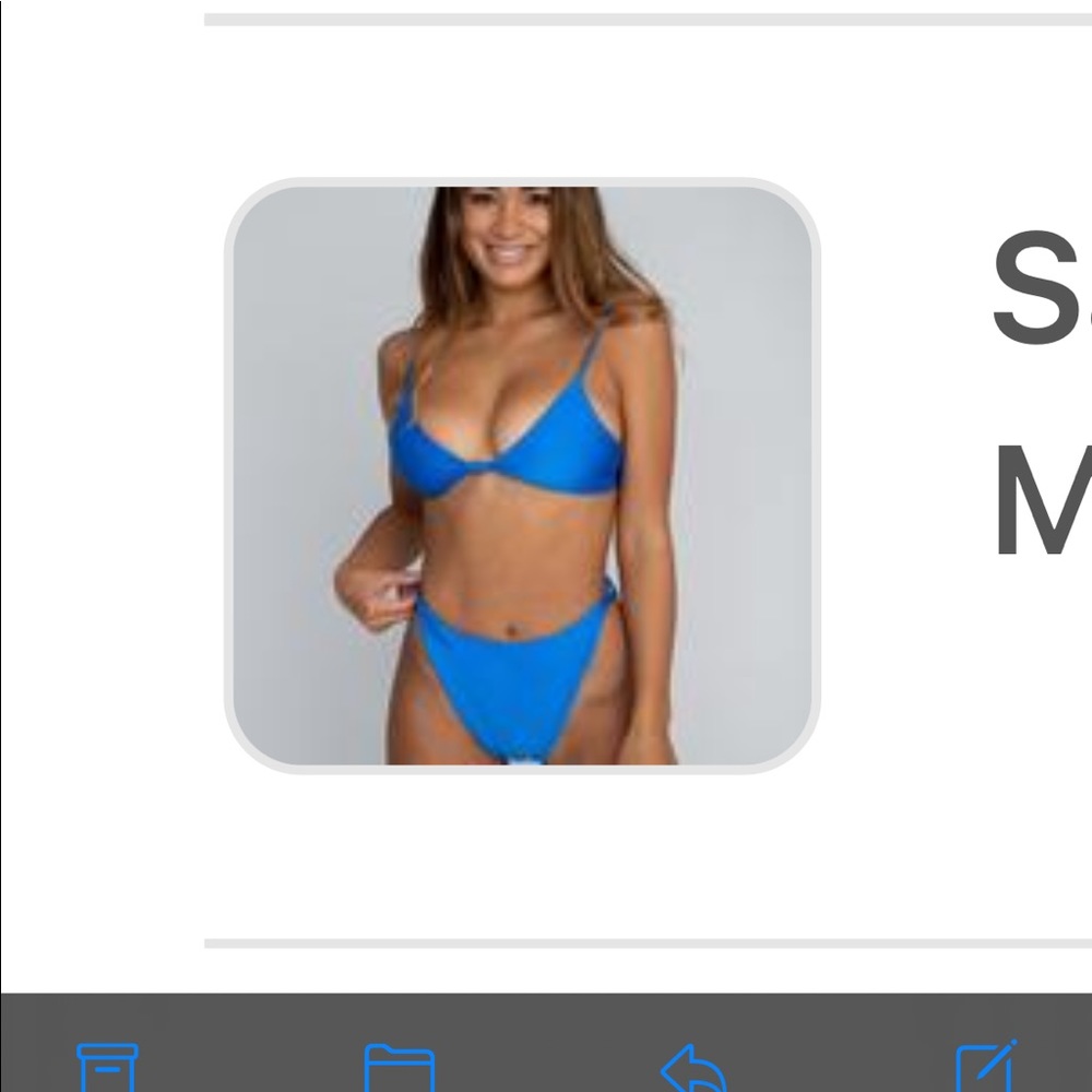 Skatie Blue Bikini